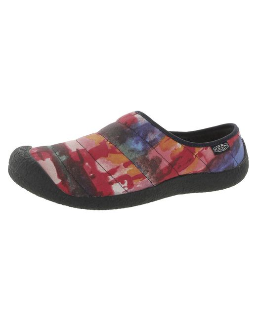 Keen Red Howser Quilted Lifestyle Slide Slippers for men
