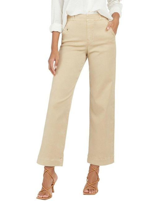 Spanx Natural Stretch Twill Cropped Pant