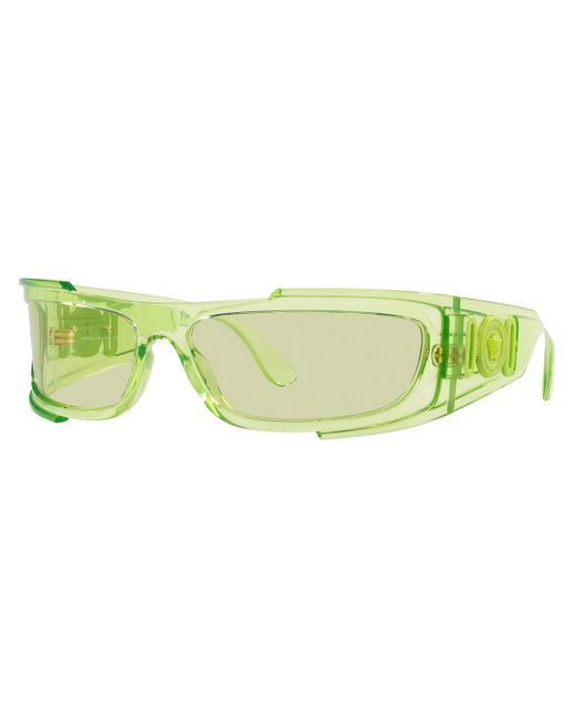 Versace Green 67mm Transparent Sunglasses Ve4446-541471-67
