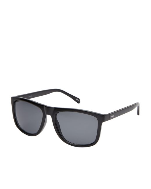 Fossil Gray Square Sunglasses for men