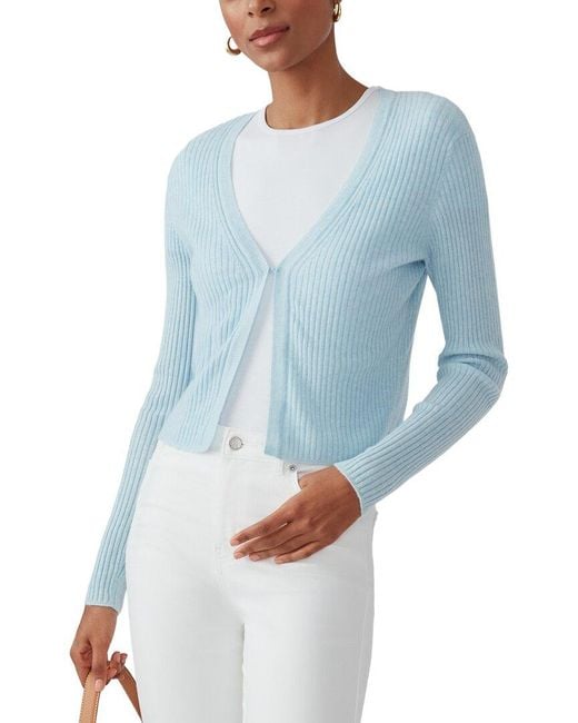 Women's Blue Imogen Cashmere Sweater