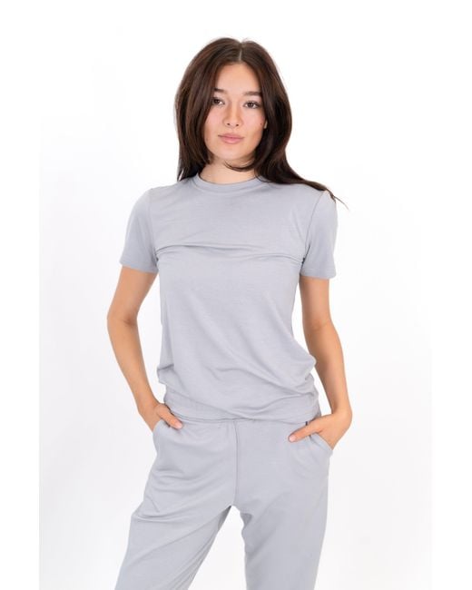 On/Off Essentials White The Everyday Tee