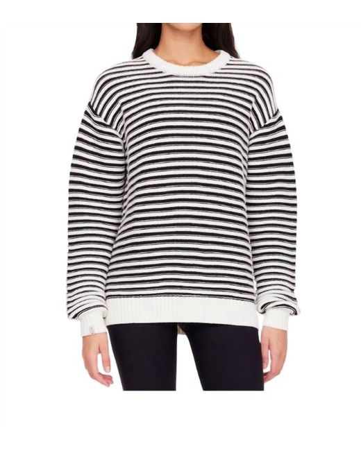 The Upside Black Boo Knit