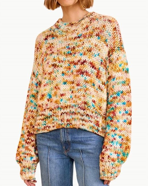 Ulla Johnson Purple Maude Knit Pullover