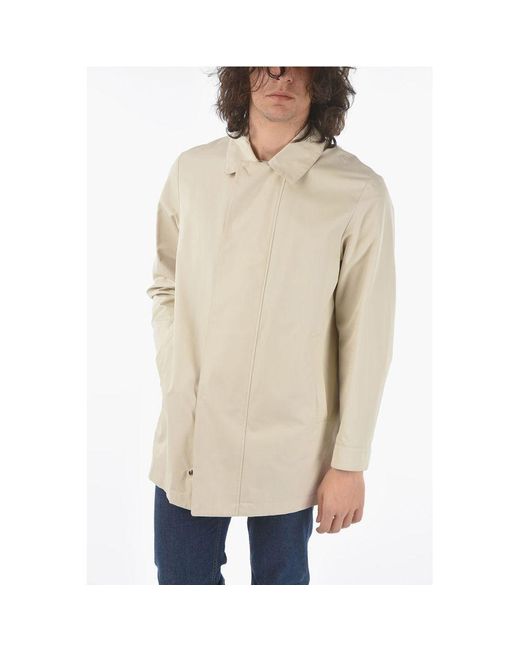 Corneliani Natural Id Hidden Closure Weight Jacket for men