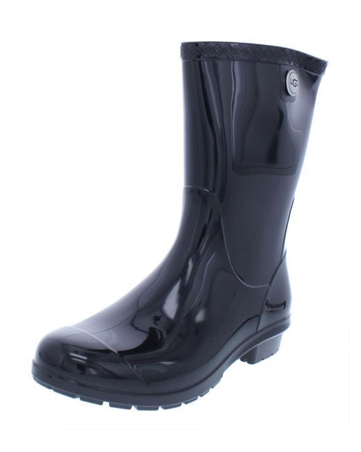 Ugg Blue Sienna Rubber Mid-calf Rain Boots