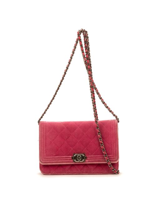 Chanel Red Flap Woc
