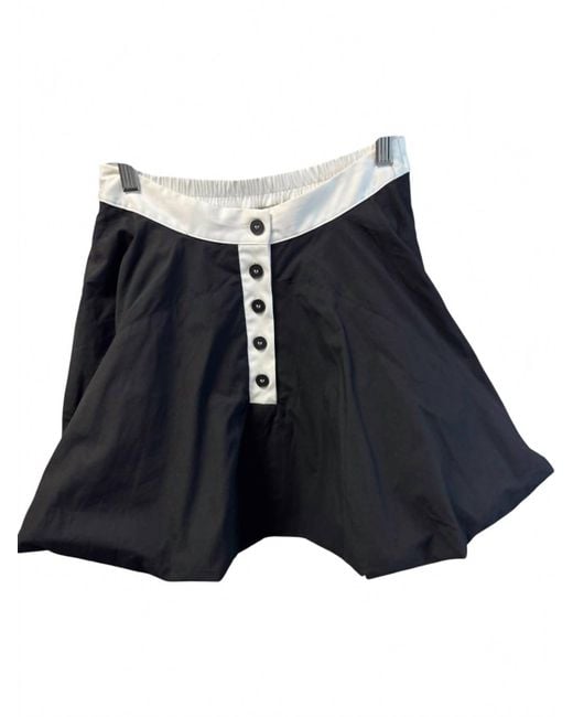 Strut & Bolt Blue Bubble Mini Skirt