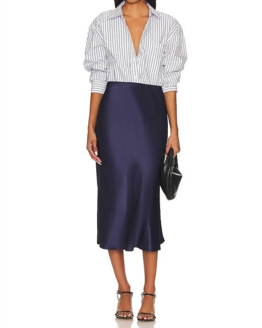 Rails Blue Anya Midi Skirt