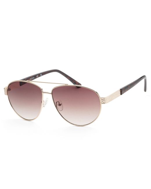 Guess Pink 60mm Sunglasses Gf0414-32f for men