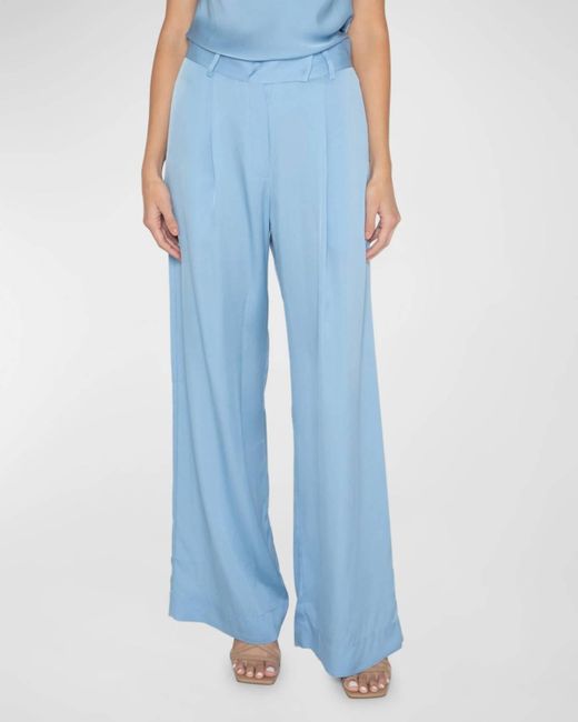 Nouvelle Silk95five Blue Mayfair Pants