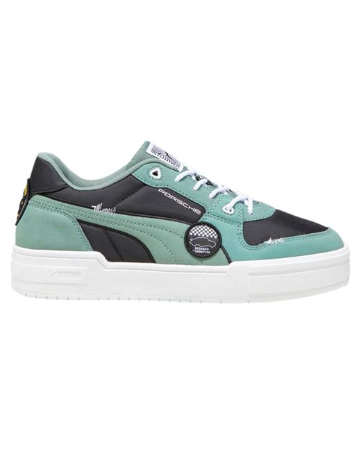 PUMA Blue Porsche Legacy California Pro Lux Garage Crew /Eucalyptus 307776-01 for men