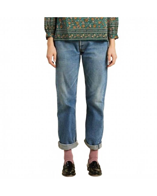 Trovata Blue Bailey Blouse