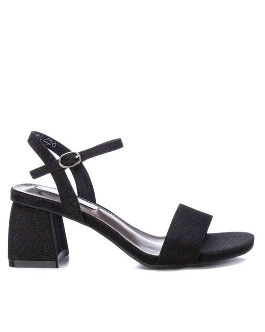 Xti Blue Heeled Sandals