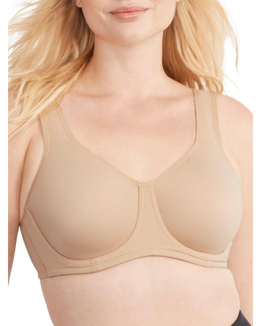 Vanity Fair Natural 2-ply High Impact Underwire Sports Bra