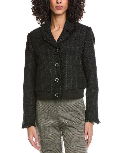 L.K.Bennett Black Tweed Jacket