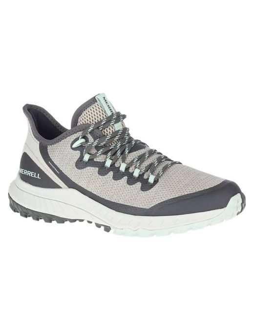 Merrell Gray Bravada Waterproof Hiker Shoes - Medium