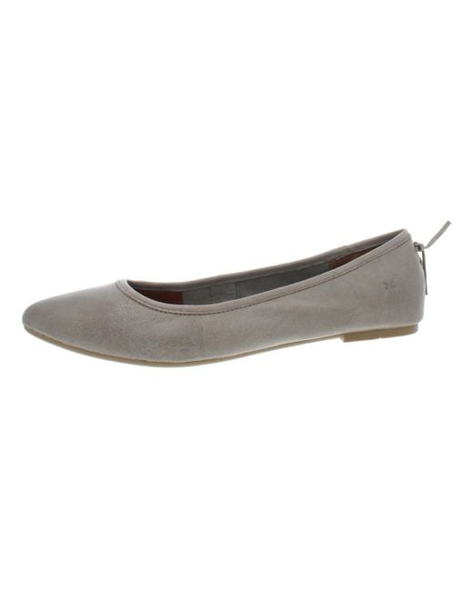 Frye pointed flats sale