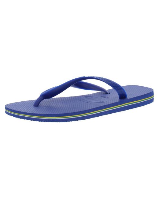 Havaianas Blue Brazil Slide Thong Flip-flops for men