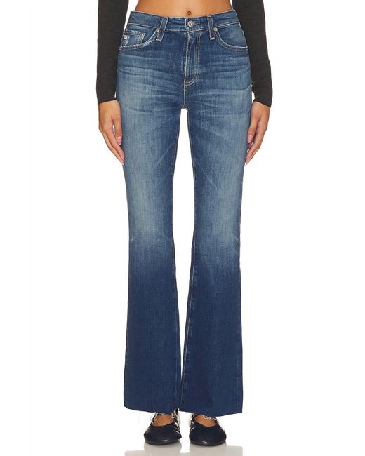 AG Jeans Women's Blue Farrah Boot Cut Jeans