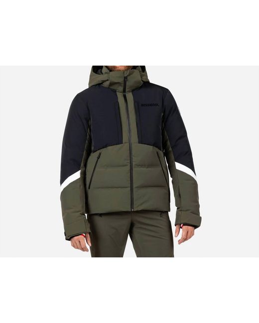 Rossignol Black Ciastel Down Mix Jacket for men