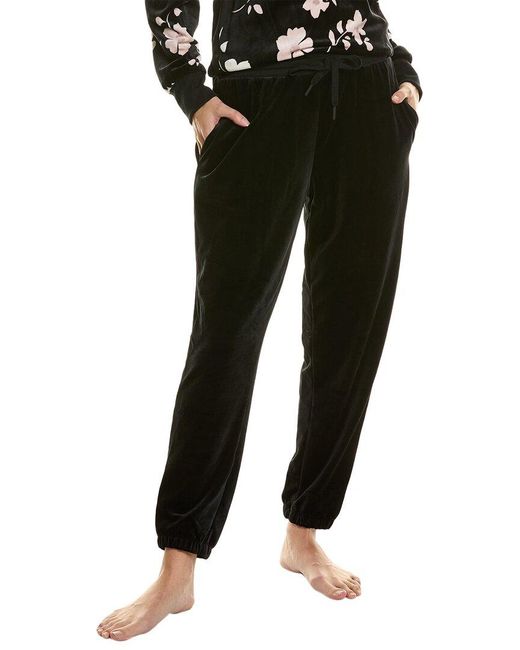 Donna Karan Black Sleepwear Sleep jogger Pant