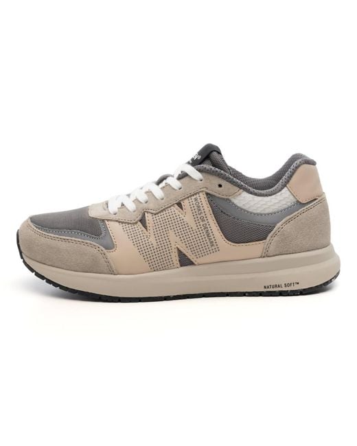 Woden White Rigmor Reflective Sneaker