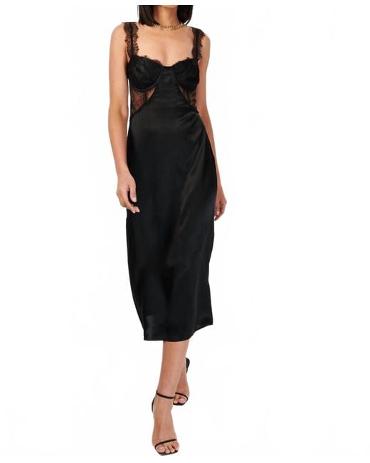 Cami NYC Black Nahida Midi Dress