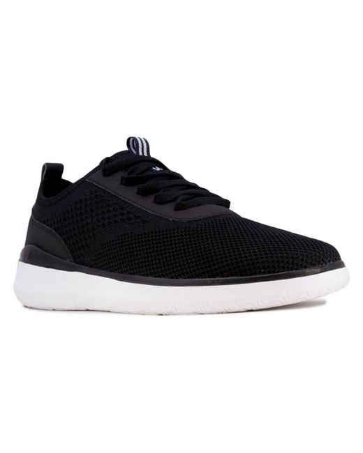 Nautica Black Weiton Lace-up Manmade Running & Training Shoes for men