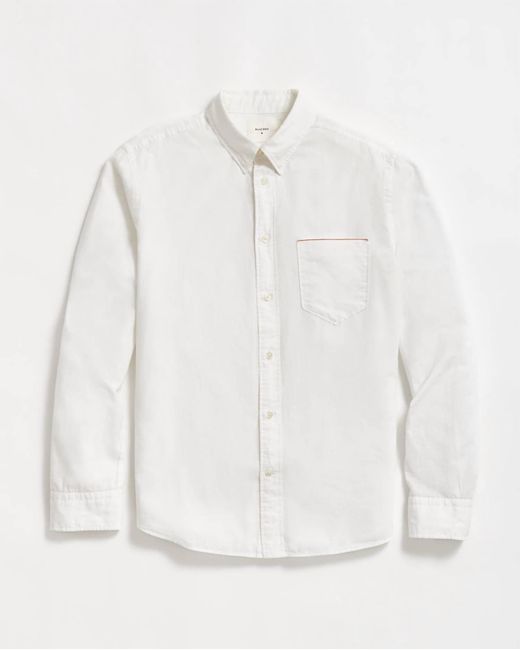 Billy Reid White 1-pocket Shirt for men
