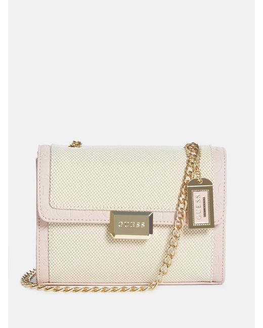 Guess Factory Natural Whitney Wallet-on-a-string
