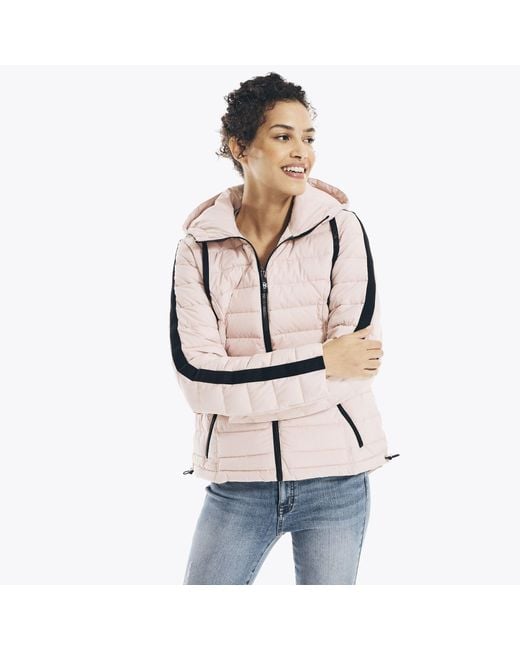 Nautica Synthetic Packable Hooded Jacket Lyst