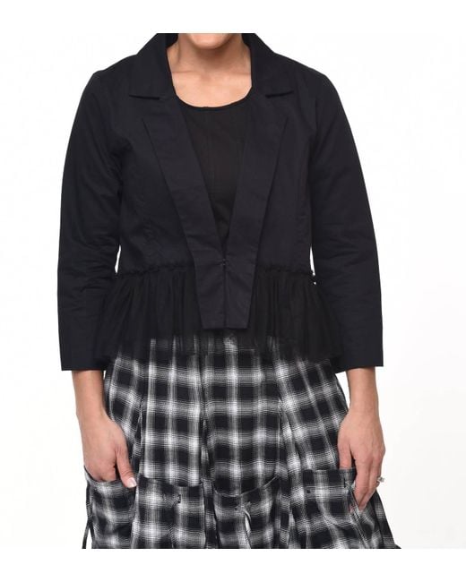 Tulip Clothing Black Julianna Jacket