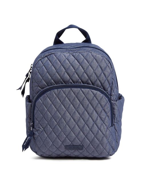 Vera Bradley Blue Essential Compact Backpack