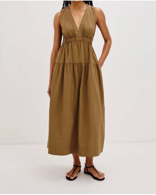 Rails Natural Genevieve Midi Dress