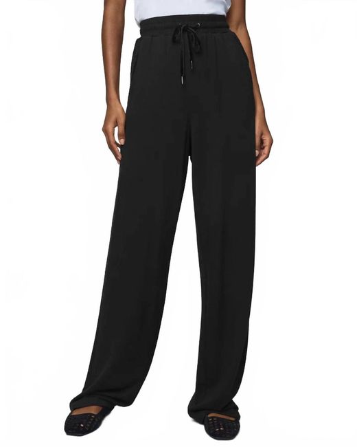Splendid Black Supersoft Trim Pant