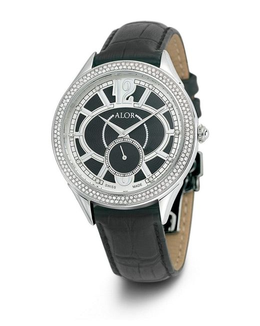 Alor Gray Valenti Diamond Watch