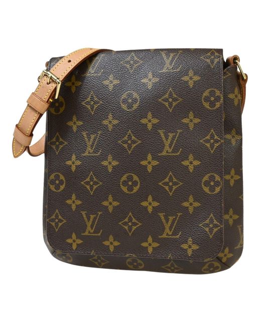 Louis Vuitton Green Musette Salsa Plated Shoulder Bag (pre-owned)