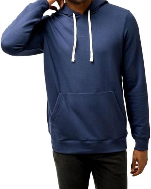 Travis Mathew Blue Cloud Hoodie 2.0 for men