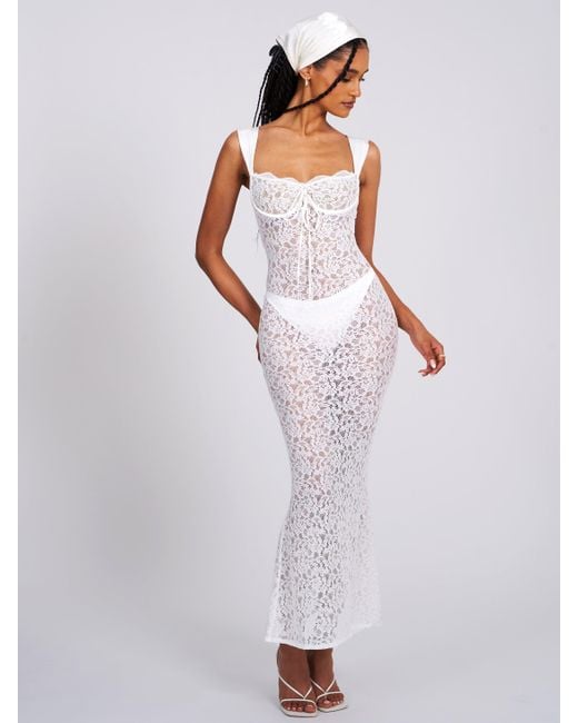 burgundy lace wedding guest dress Zapakasa Women Burgundy Corset Velvet Long Wedding Guest Dress with Slit  Spaghetti Straps Mermaid Floral Bridesmaid Dress with Side Cape main image 1
