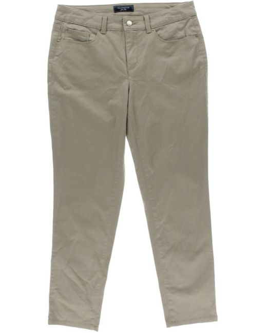 Charter Club Gray Skinny Slimming Ankle Pants