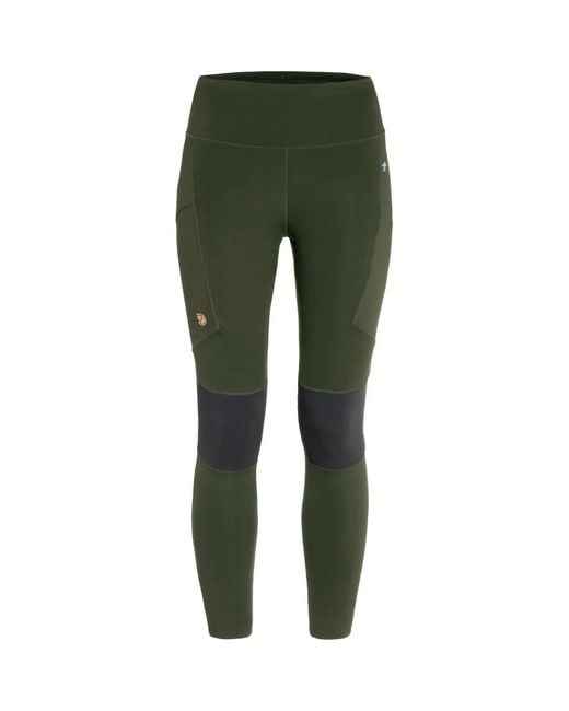 Fjallraven Green Abisko Trekking Tights Pro
