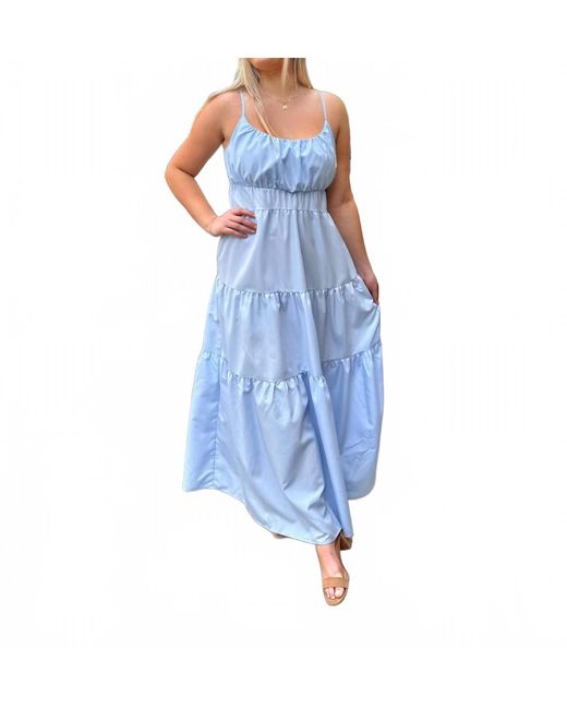She + Sky Women's Blue Mount Maxi Dress - www.benaras.co She + Sky Women's Blue Mount Maxi Dress - www.benaras.co