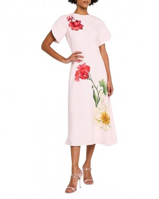 orange and white maxi dress Rihoas Orange Floral Slip A-Line Maxi Dress for women, Orange / US|6 main image 1