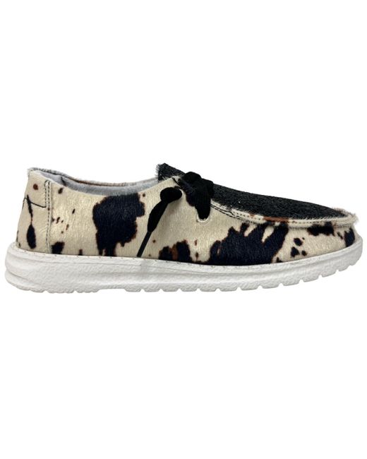 Gypsy Jazz Black Fifer Slip-On Shoes
