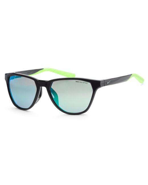 Nike Green Maverick Rise 56mm Sunglasses Dq0870-012