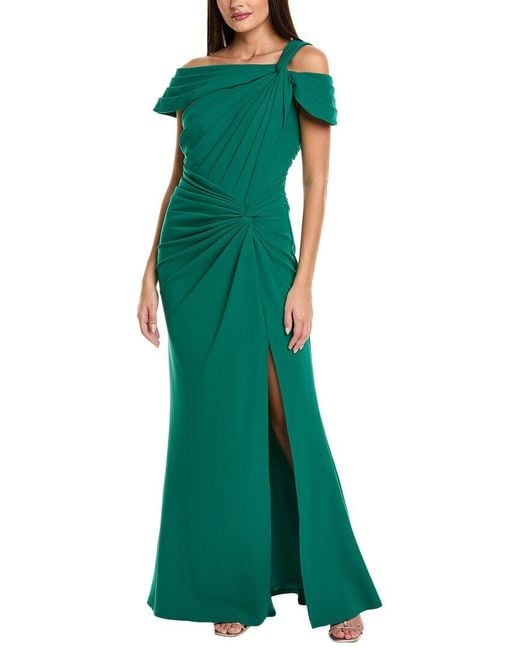 Tadashi Shoji Green Gown