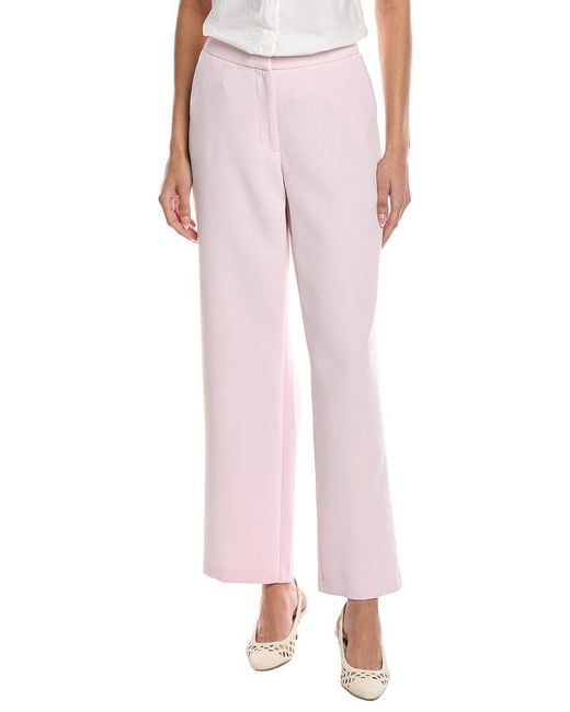 Nanette Lepore Pink Solid Pant