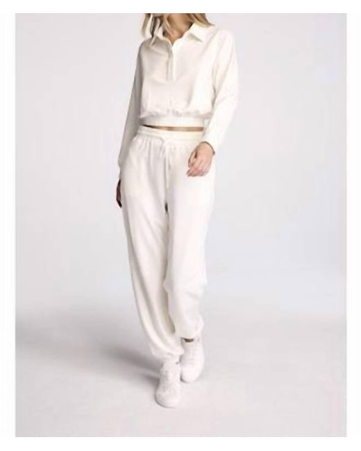 Sundays White Blake Joggers