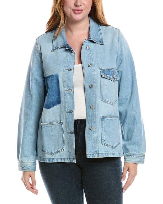FRAME Blue Frame Chore Denim Jacket